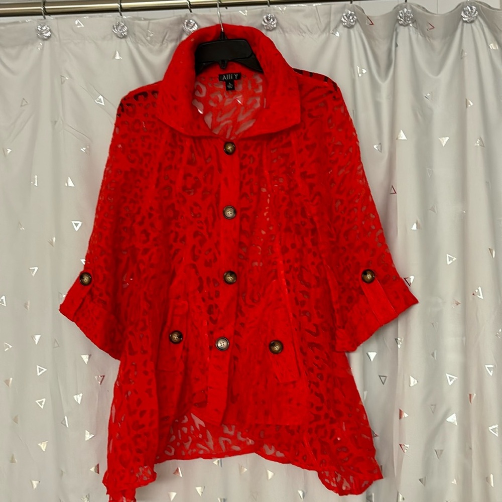 Red Summer jacket